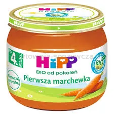 Hipp Bio Od Pokoleń, Pierwsza Marchewka, Po 4. M-Cu, 80 G