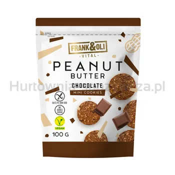 Frank & Oli Mini Ciasteczka Peanut Butter Czekoladowe 100g