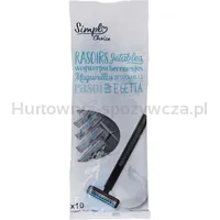 Simpl Choice Maszynki Do Golenia Jednorazowe Dwuostrzowe 10 Sztuk