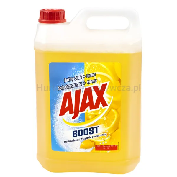 Ajax Płyn uniwersalny Lemon soda, 5l