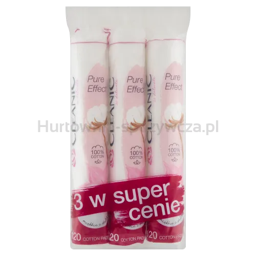 Cleanic Płatki Kosmetyczne 120Szt