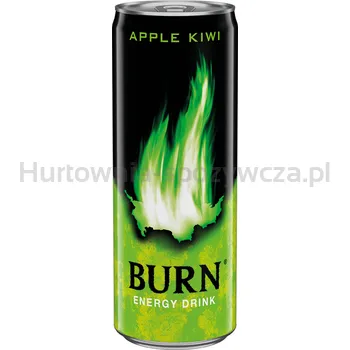 Burn Apple Kiwi 250ml<br>(w tym +0,50 zł/szt. zwrotnej kaucji)