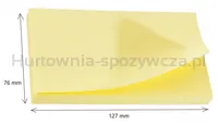 Karteczki samoprzylepne POST-IT® (655CY-VP20), 127x76mm, (16+4)x100 kart., żółte, 4 bloczki GRATIS - 2