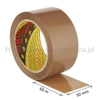 Taśma pakowa do magazynowania SCOTCH® (309 BRW), mocna, 50mm, 66m, brązowa - 2