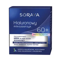 Soraya Krem Regenerujący Na Dzień I Na Noc 60+ 50 Ml Hialuronowy Mikrozastrzyk Promatrix Peptide
