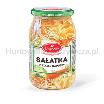 Urbanek Sałatka z białej kapusty 880g/450g