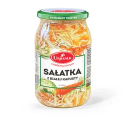 Urbanek Sałatka z białej kapusty 880g/450g