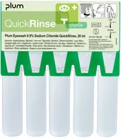 Ampułki do płukania oczu PLUM QuickRinse, 5x20ml - 2