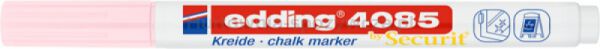 Edding Marker kredowy e-4085 1-2 mm, pastelowy różany  - 2