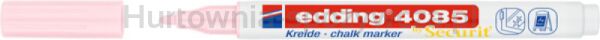 Edding Marker kredowy e-4085 1-2 mm, pastelowy różany 