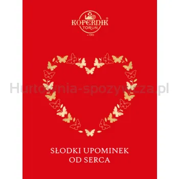 Kopernik Bombonierka Słodki Upominek Bordowa 325G Walentynki