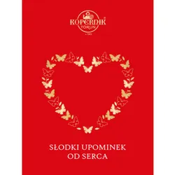 Kopernik Bombonierka Słodki Upominek Bordowa 325G Walentynki