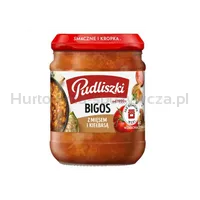 Pudliszki bigos z mięsem i kiełbasą 450g