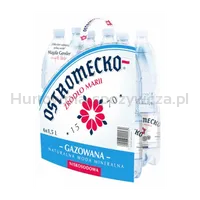 Woda Ostromecko Gazowana Niskosodowa 1,5L