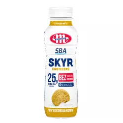Mlekovita Jogurt SKYR typu islandzkiego wysokobiałkowy 0% tł. ciasteczko SBA 330g