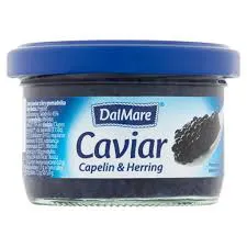 Dalmare Kawior czarny Caviar Capelin Herring 75 g