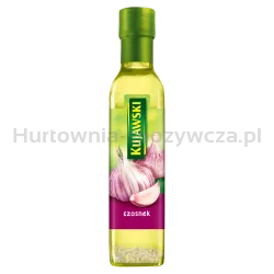 Kujawski Olej Rzepakowy Z Pierwszego Tłoczenia Z Czosnkiem 250Ml