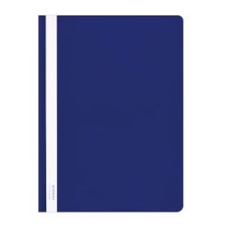 Donau Skoroszyt PVC, A4, twardy, 150/160mikr., niebieski 