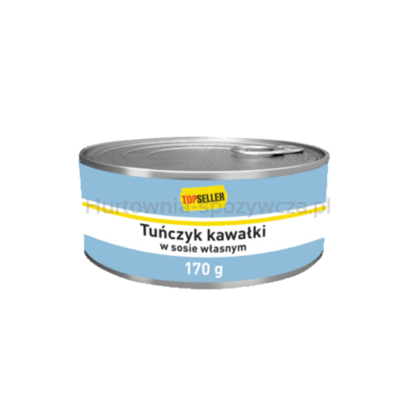 TOPSELLER Tuńczyk kawałki w sosie własnym 170g