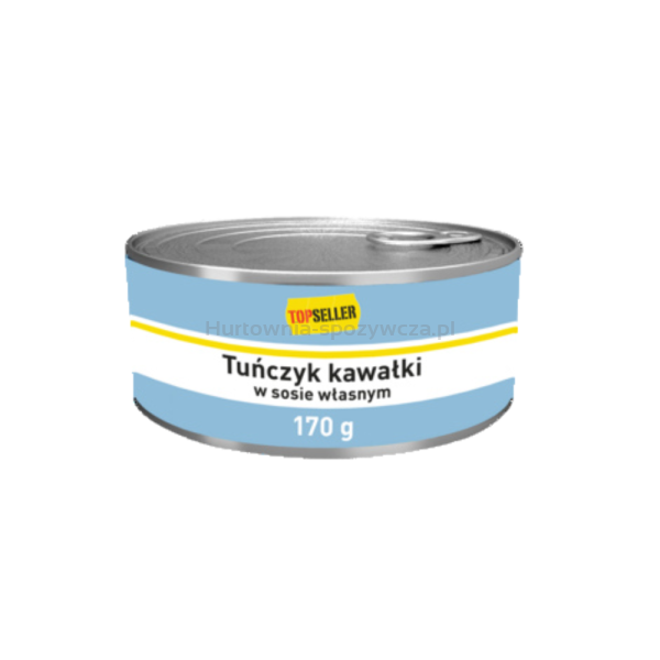 TOPSELLER Tuńczyk kawałki w sosie własnym 170g