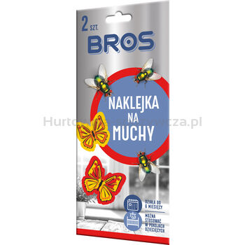 Bros naklejka na muchy 2szt