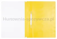Office Products Skoroszyt, 120/180 mic, PP, żółty  - 2