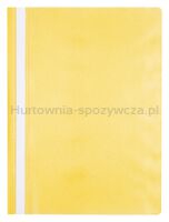 Office Products Skoroszyt, 120/180 mic, PP, żółty 