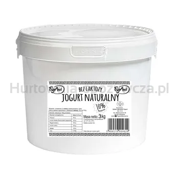 Figand Jogurt Naturalny 10% Bez Laktozy 3 Kg 