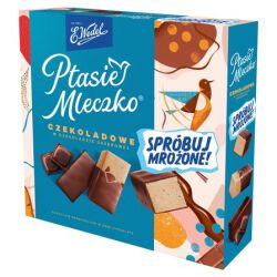 Wedel Ptasie Mleczko Czekoladowe W Czekoladzie Deserowej 340G