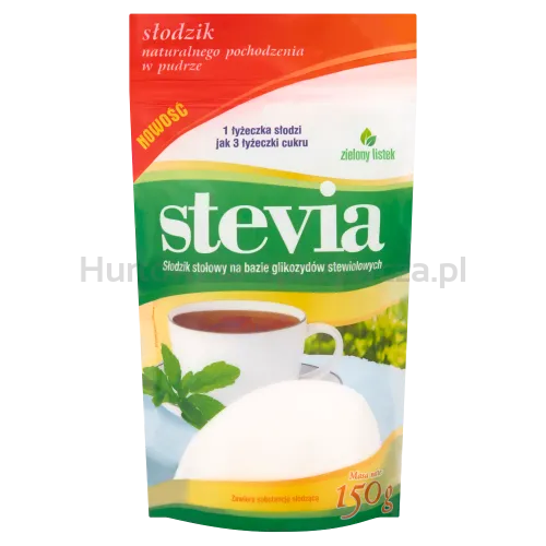 Zielony Listek Stevia 150 G Doypack