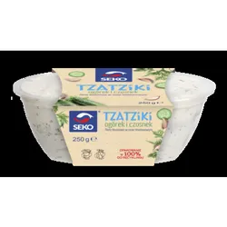 Seko Filety Śledziowe Tzatziki Z Ogórkiem I Czosnkiem W Sosie Śmietanowym 250 G