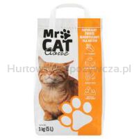 Żwirek Dla Kota Zbrylający Kukurydziany Mr Cat 5 L