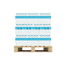 Woda Ustronianka Biała 0,5L Lekkogazowana <br>(bez EAN) <br>(Pólpaleta 684 szt.)