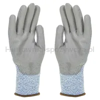 Rękawice TK SHARK, antyprzecięciowe, rozm. 8, niebieskie - 2