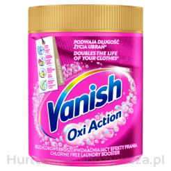 Vanish Oxi Action Pink Odplamiacz Do Tkanin W Proszku 470G