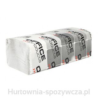 Ręczniki Składane Zz Makulaturowe Ekonomiczne Office Products, 1-Warstwowe, 4000 Listków, 20Szt., Białe