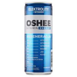 Napój Oshee Vitamin Recovery Mięta-Cytr Gaz 250 Ml Pusz