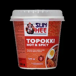Sun Hee Danie Instant Topokki Hot Spicy 120G