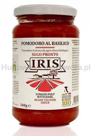 Iris Sos Pomidorowy Z Bazylią Bio 340 G