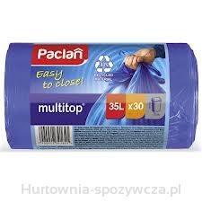 Paclan Multitop Worki Na Śmieci 35L 36 Szt.