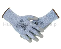 Rękawice TK SHARK, antyprzecięciowe, rozm. 7, niebieskie - 4