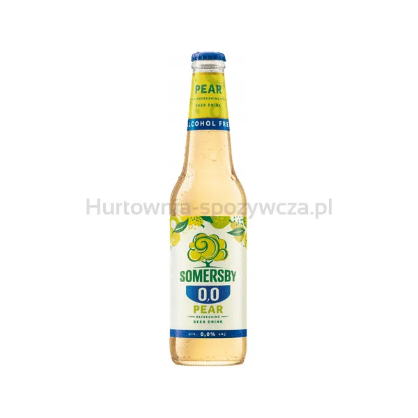 Somersby Pear 0,0%, butelka 400 ml