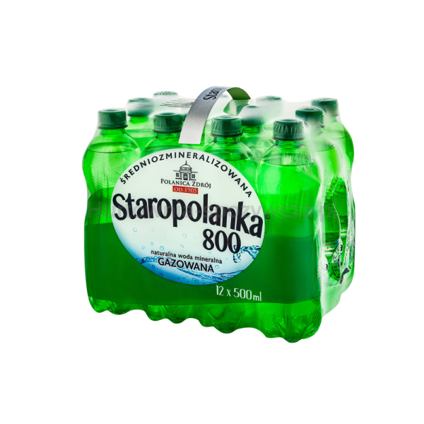 Woda Staropolanka 500 Ml Gazowana