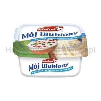 Wieluń Mój Ulubiony Twarożek Kanapkowo-Sernikowy 200G