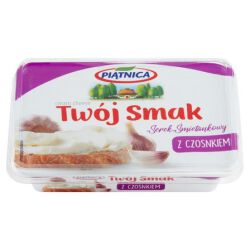 Piątnica Serek Twój Smak Z Czosnkiem 135G