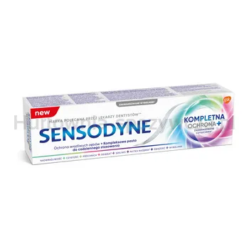 Sensodyne Kompletna Ochrona + pasta do zębów wybielająca z fluorem 75 ml