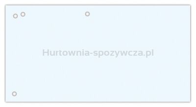 Office Products Przekładki karton, 1/3 A4, 240x105mm, 100szt., białe 