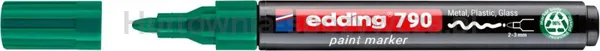 Marker olejowy e-790 EDDING, PCR, zielony