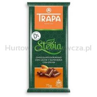 Czekolada mleczna z migdałami ze stewią 75 g