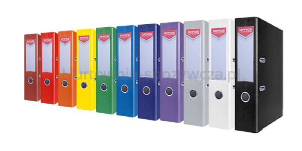 Office Products Segregator Officer z szyną, PP, A4/75mm, pomarańczowy  - 2